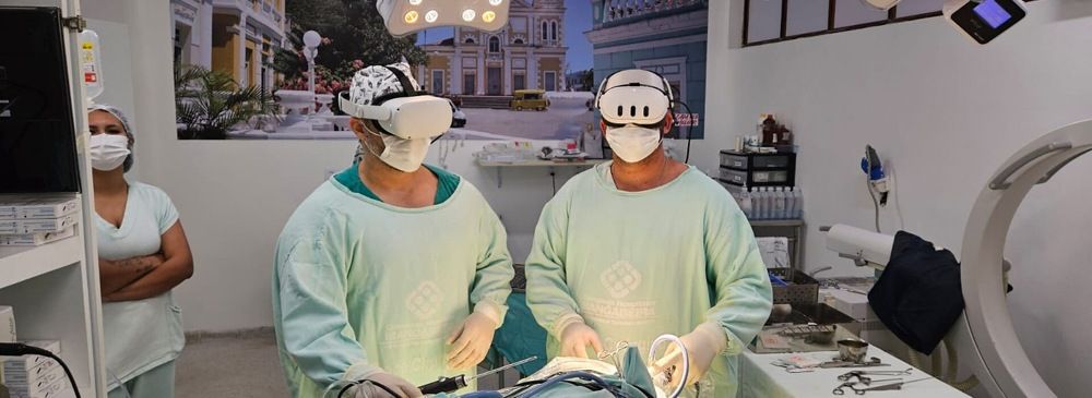 Mackenzista realiza primeira cirurgia do Brasil com realidade aumentada em paciente com lesão no menisco