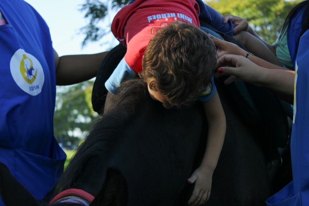 Projeto Equoterapia da EQUSM: terapia para a comunidade na UFSM